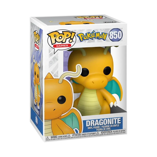 Dragonite Hi! en su caja