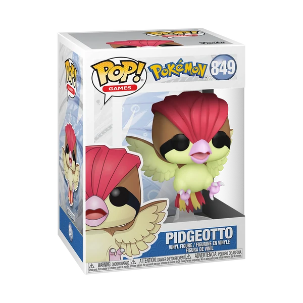 Pidgeotto Flying en su caja